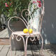 Chaise ancienne en fer forgé