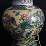 Lampe de table chinoise  XIXème  siècle