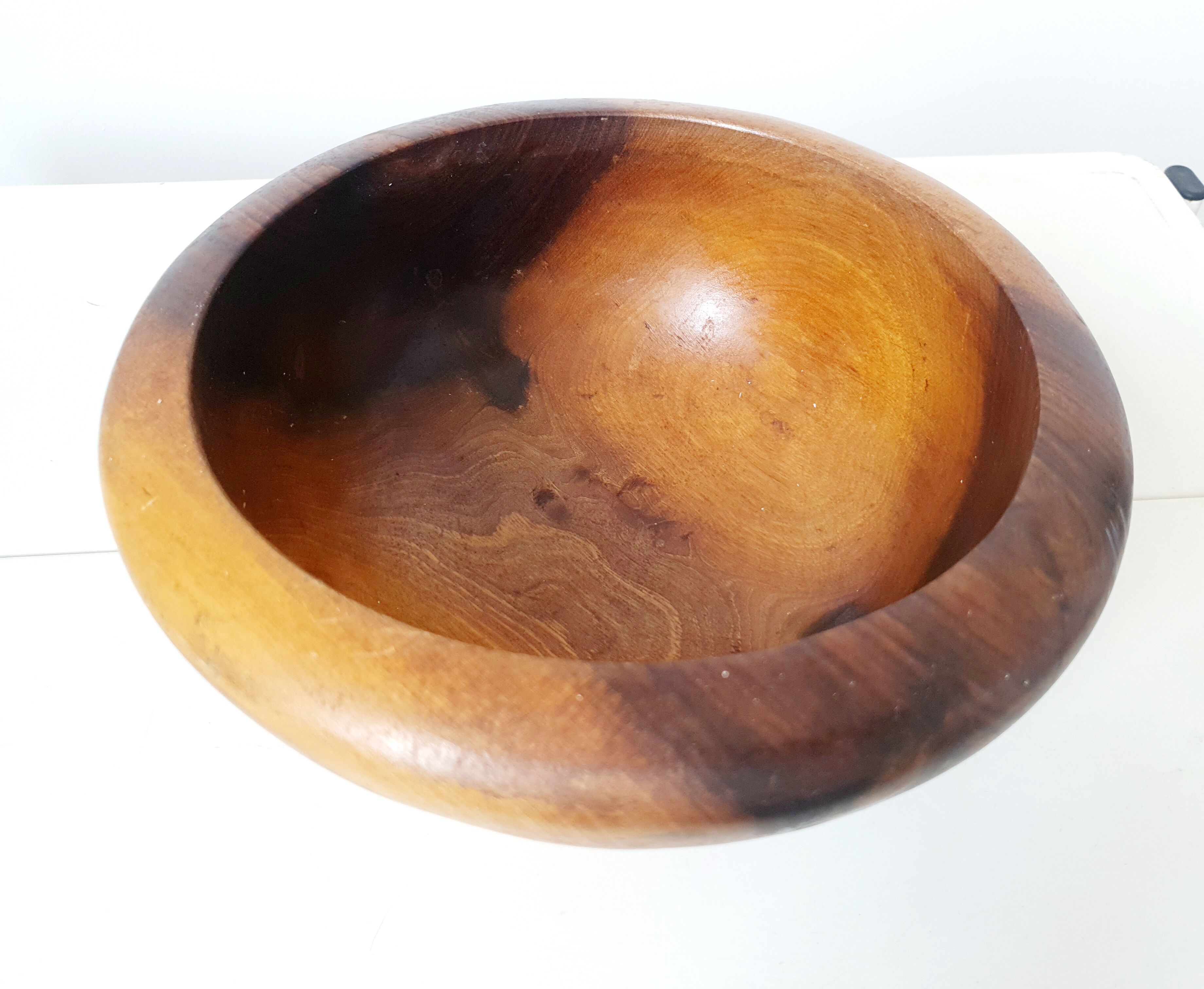 Vintage wooden bowl