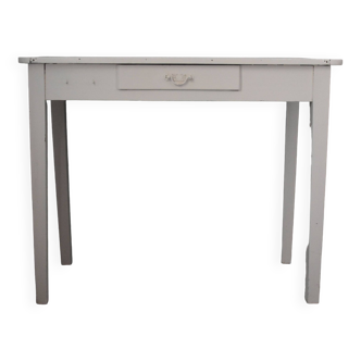 Table d'appoint blanche