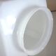 Antique wall light, porcelain and opaline glass, Art Deco period