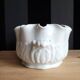 Antique white porcelain cooler from Limoges