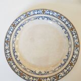 Assiette Colbert Creil Montereau