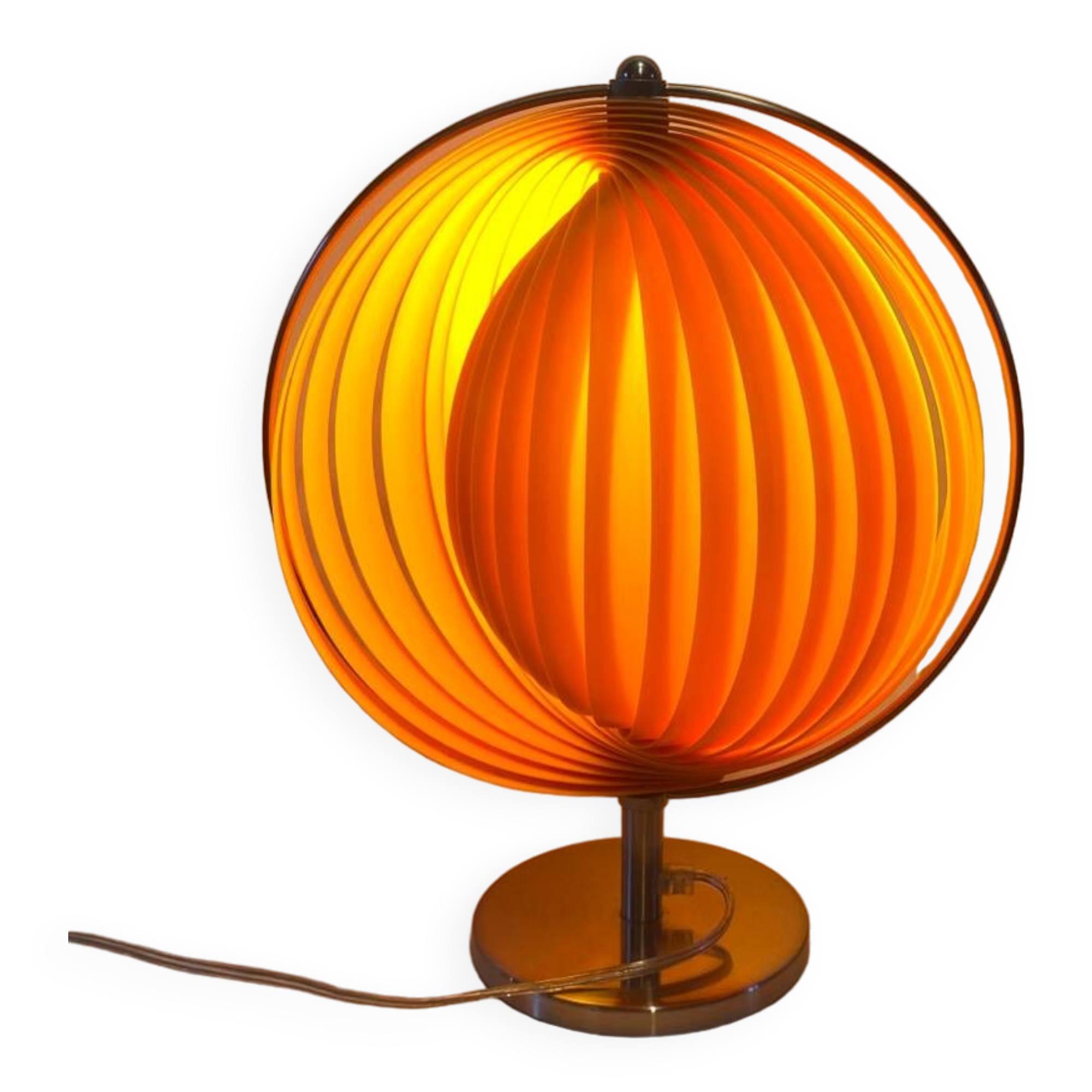 Vintage moon lamp 1980 | Selency