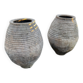 Pair of large Spanish jars