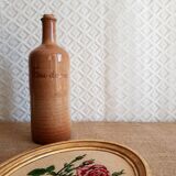 Vintage Mongolfier stoneware brandy bottle