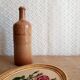 Vintage Mongolfier stoneware brandy bottle
