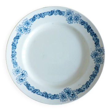 Assiette plate, Longchamp en terre de fer, modèle Denise 221253
