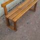 Petit banc en bois déco