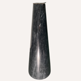 Black marble geometric organic shaped coffee table by Casigliani, Italy 1970s