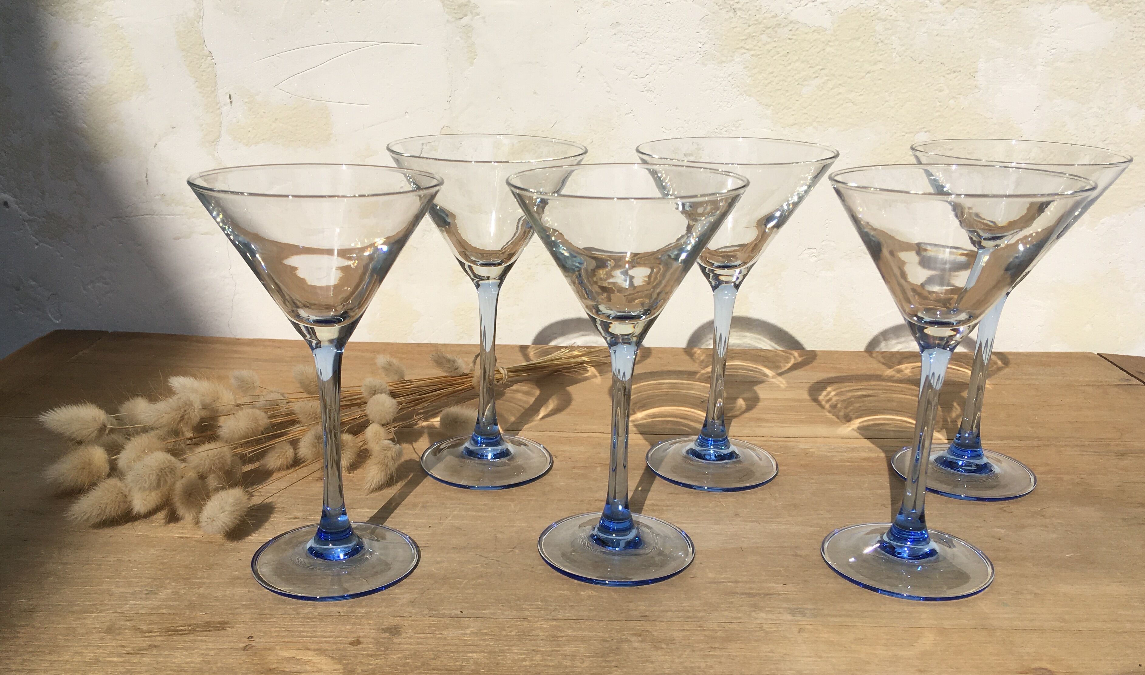 Cocktail glasses
