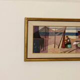 "Coastal Fishing Scene" by Göte Rex