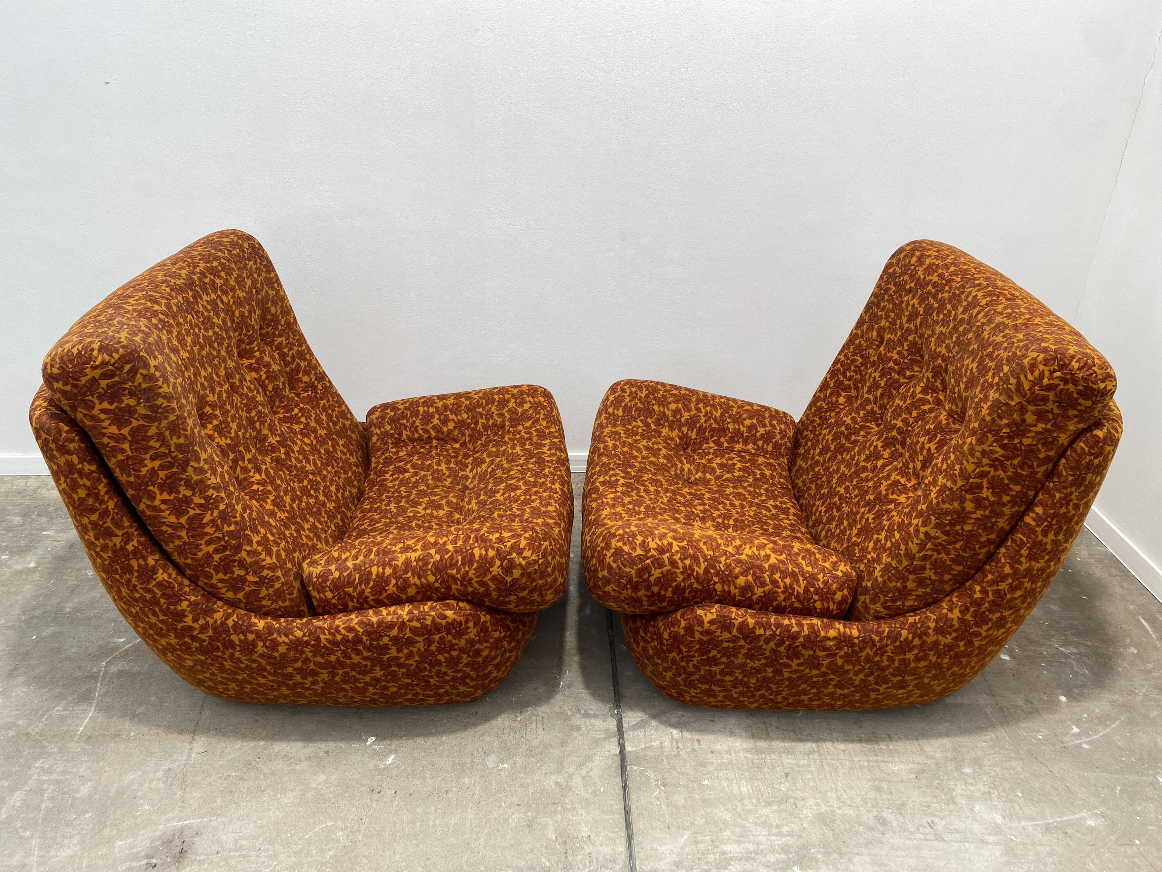 eastern bloc vintage living room set by jitona, czechoslovakia, 1970s