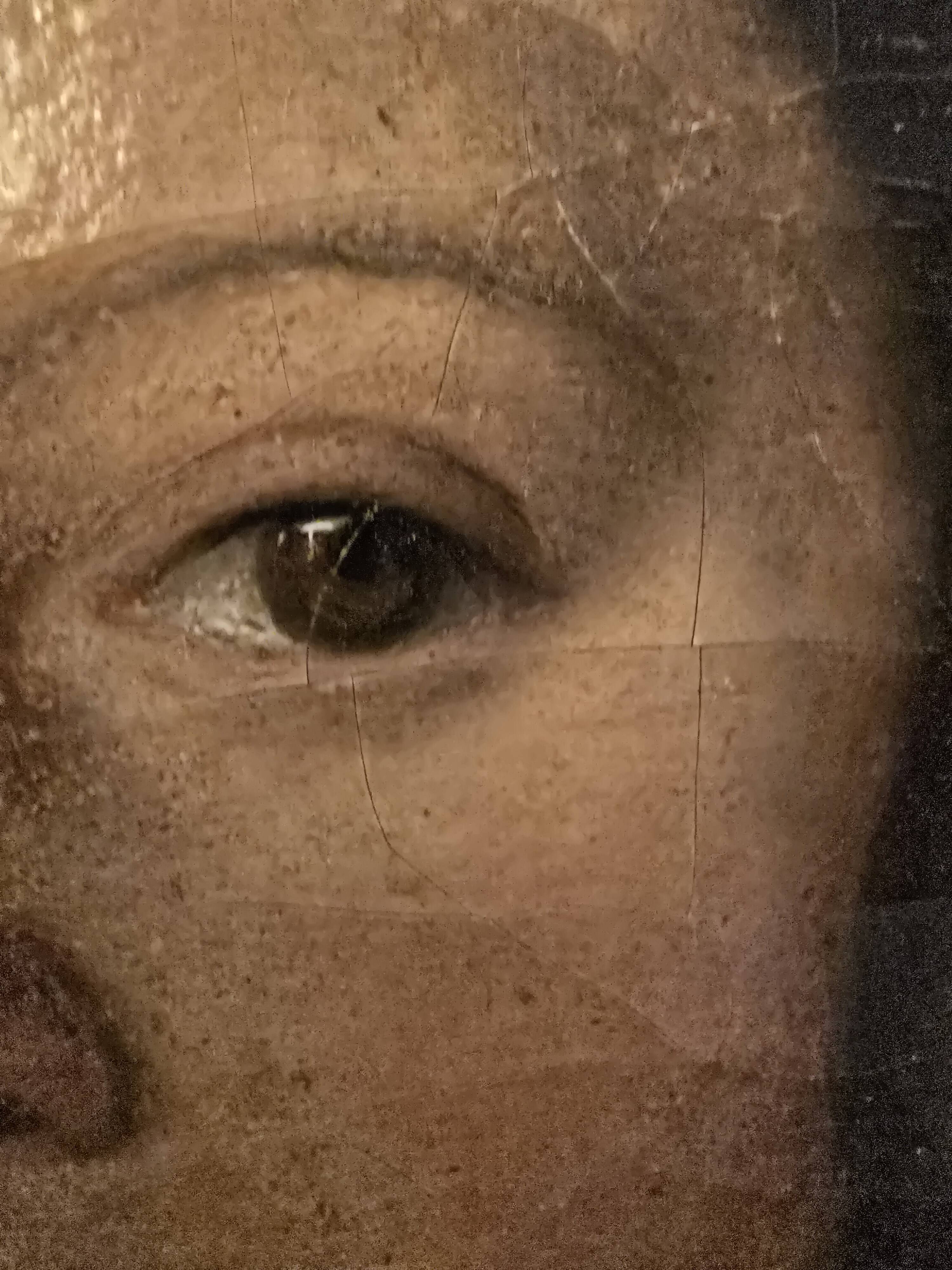 Oil portrait on canvas