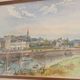 Norman Breton Harbour Watercolour Saint Valery Port Boats Coastline