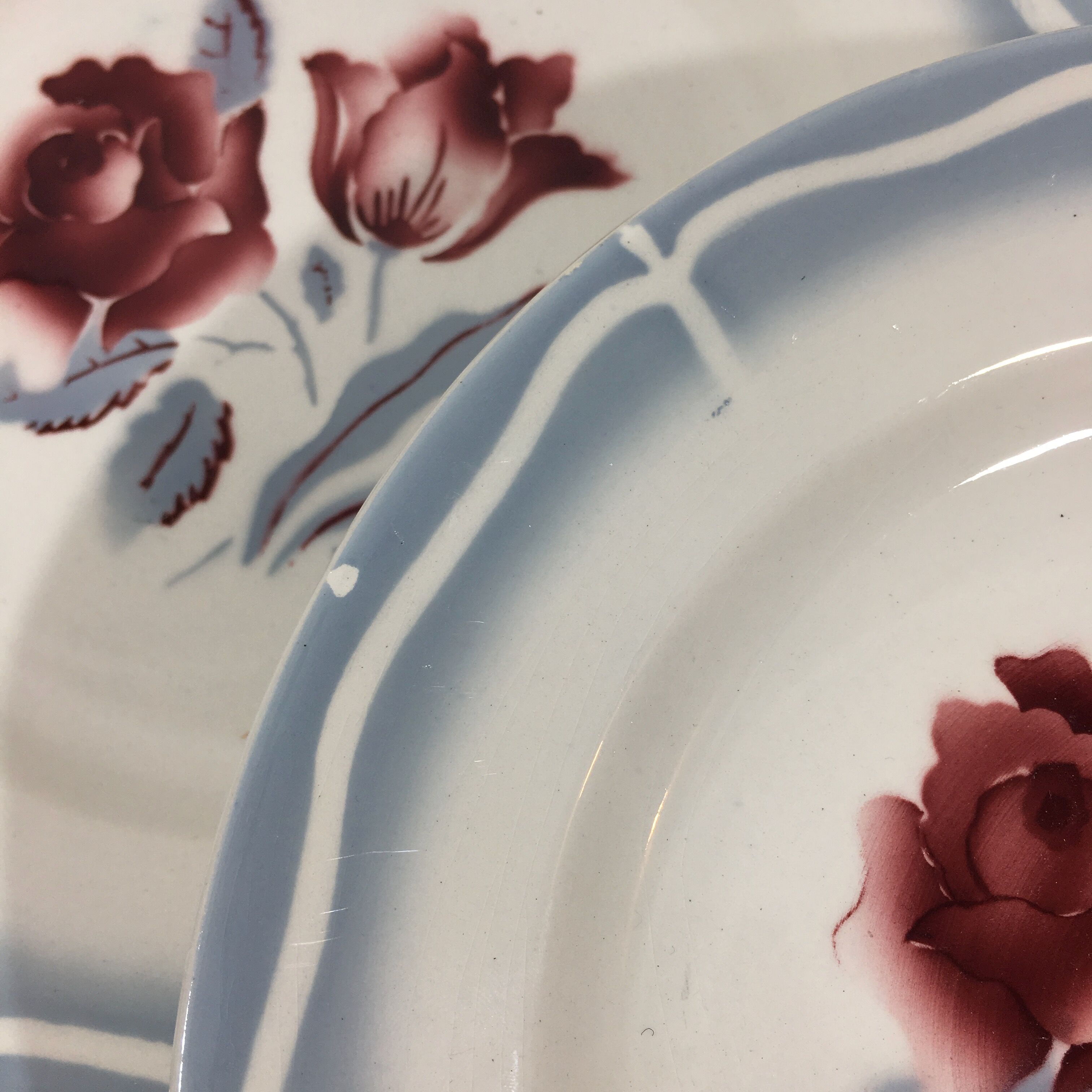 Lot de 6 assiettes à dessert Digoin