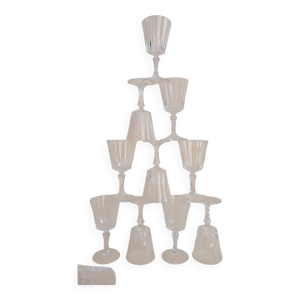 ensemble de 11 verres