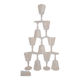 Ensemble de 11 verres en verre