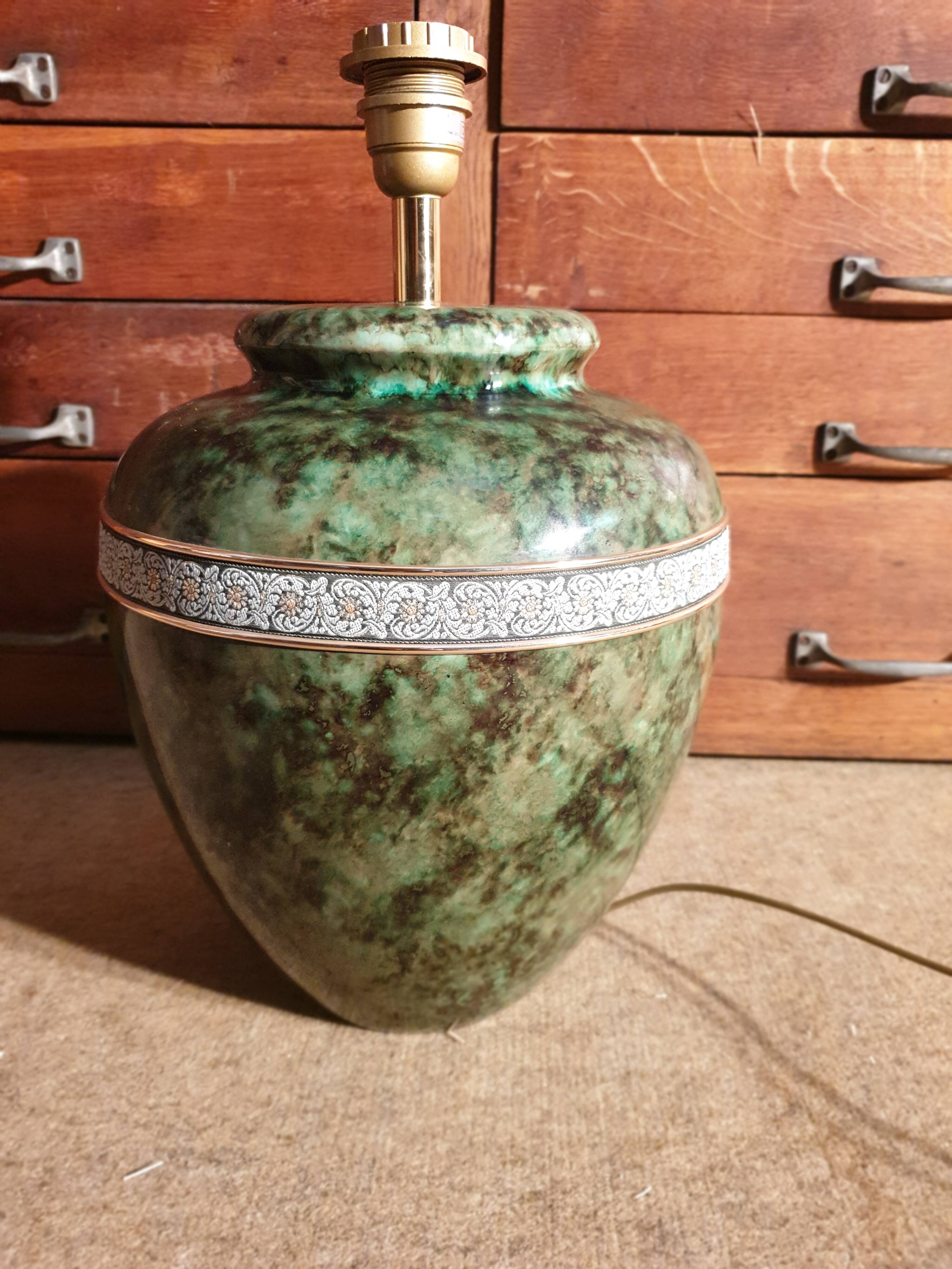 Green drimmer louis lamp
