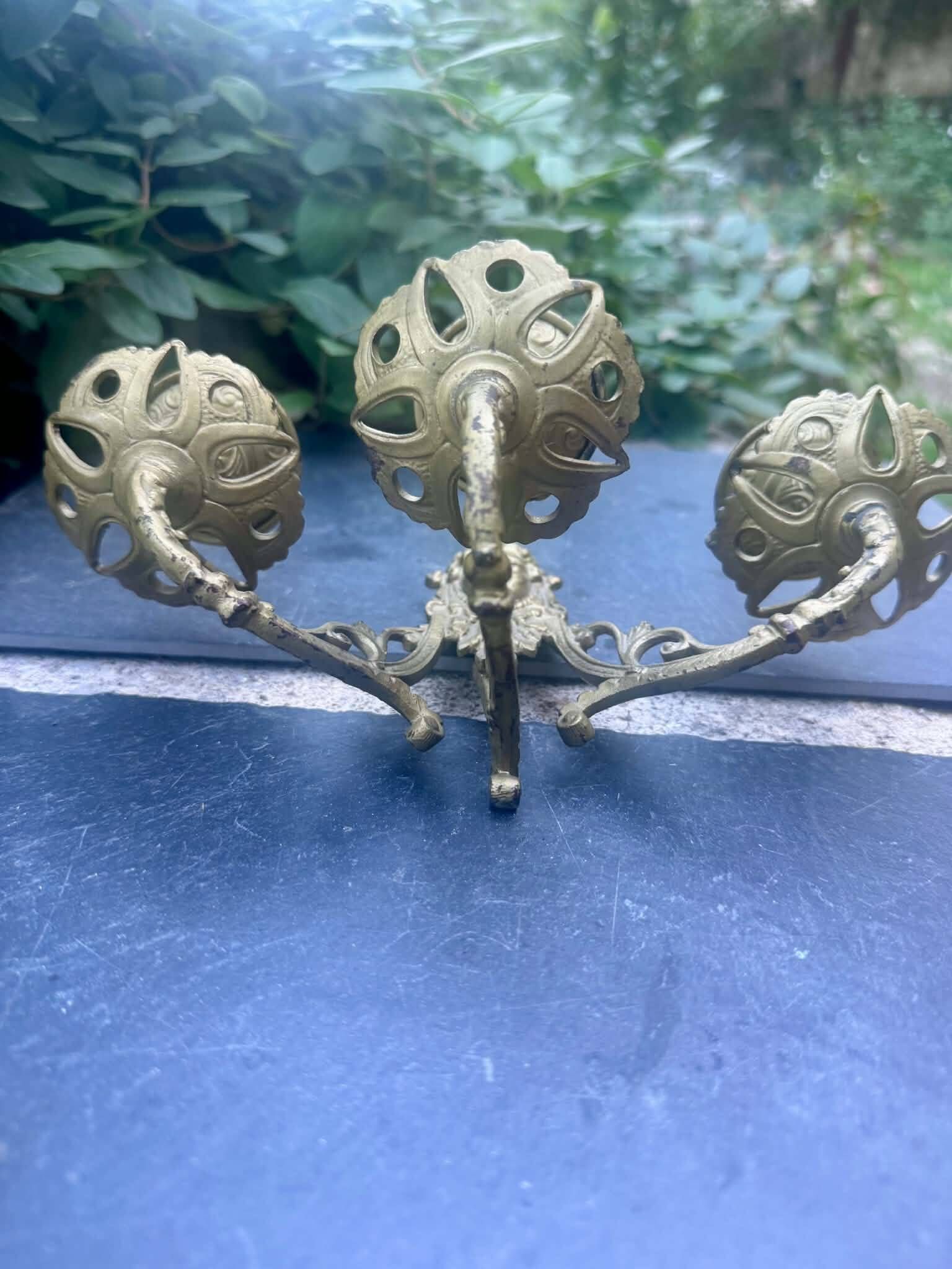Wall sconce caryatid Art Nouveau 19th century
