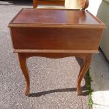 Old phone furniture with seating