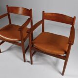 Hans Wegner CH-39 with armrests by Carl Hansen. 1962