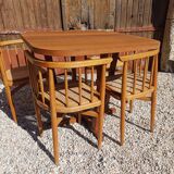Table et chaises Thonet