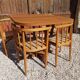 Table et chaises Thonet