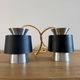 Vintage Danish set of 2 pendants - Tivoli style lamp