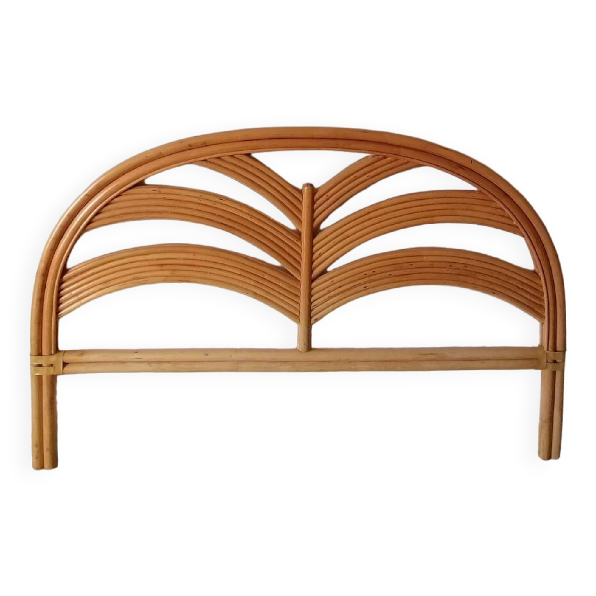 Rattan headboard