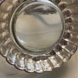 Silea duck pitcher in glass and silver-plated metal