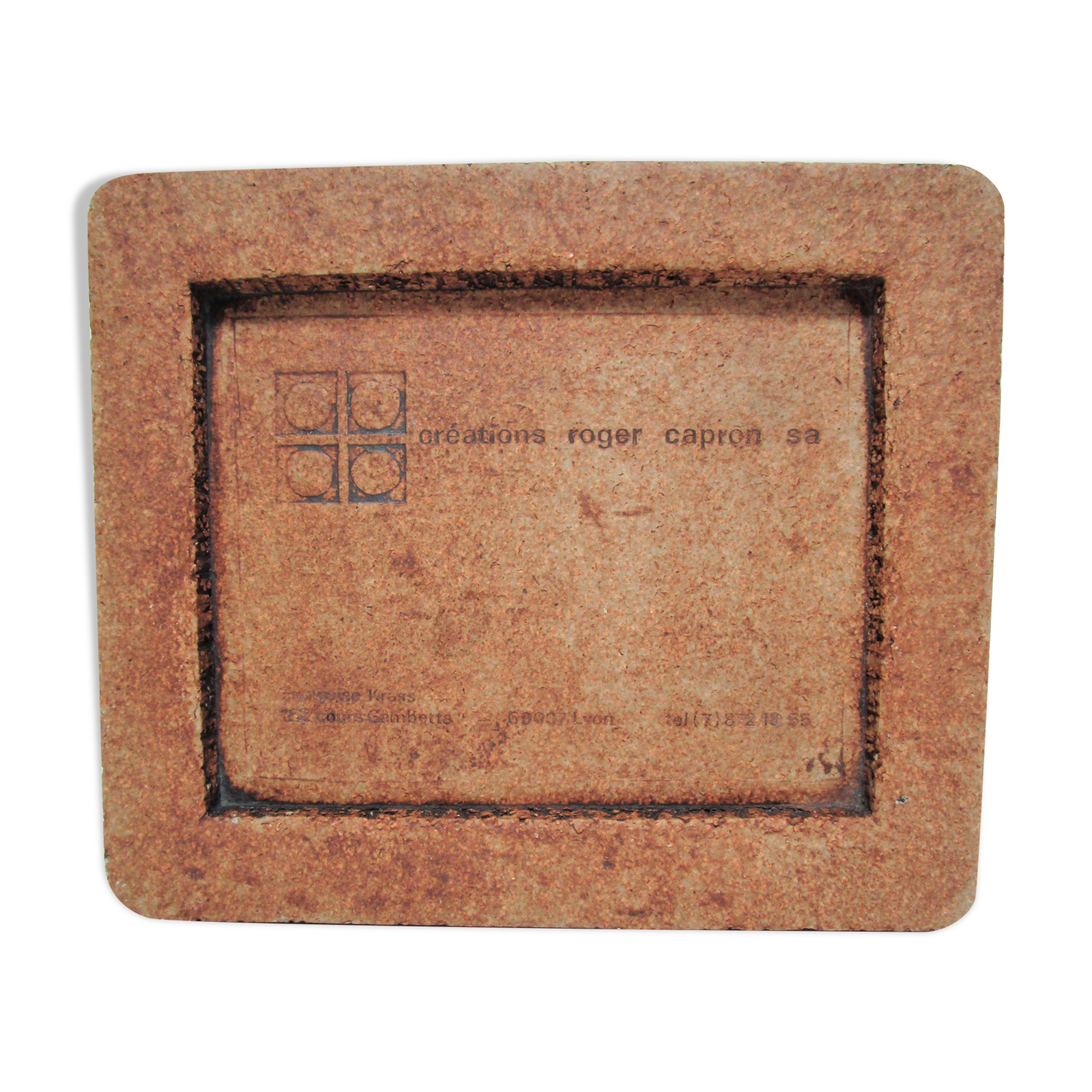 empty pocket sandstone Roger Capron 70s