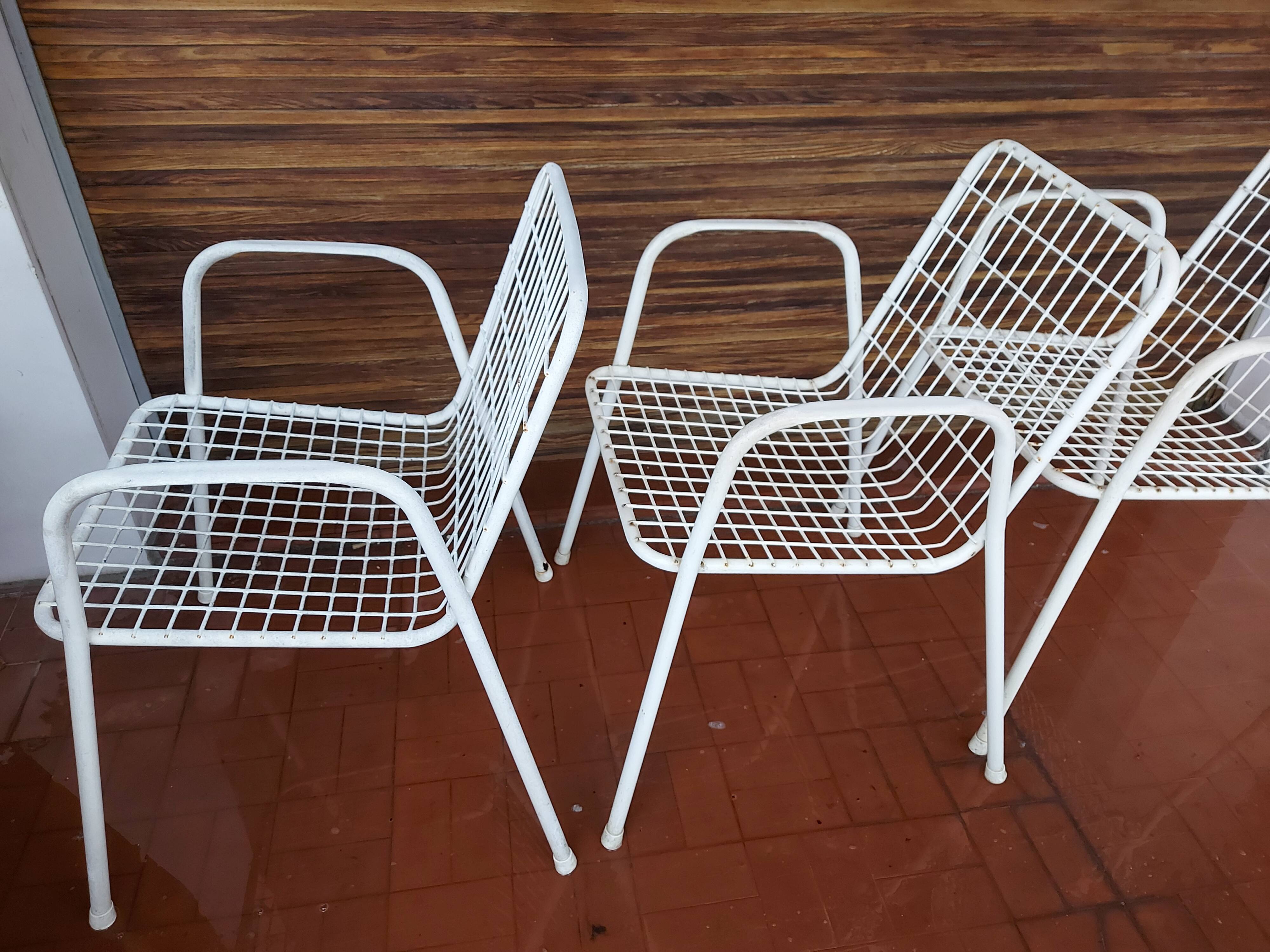Set of 3 chairs and garden table Emu , Model Rio
