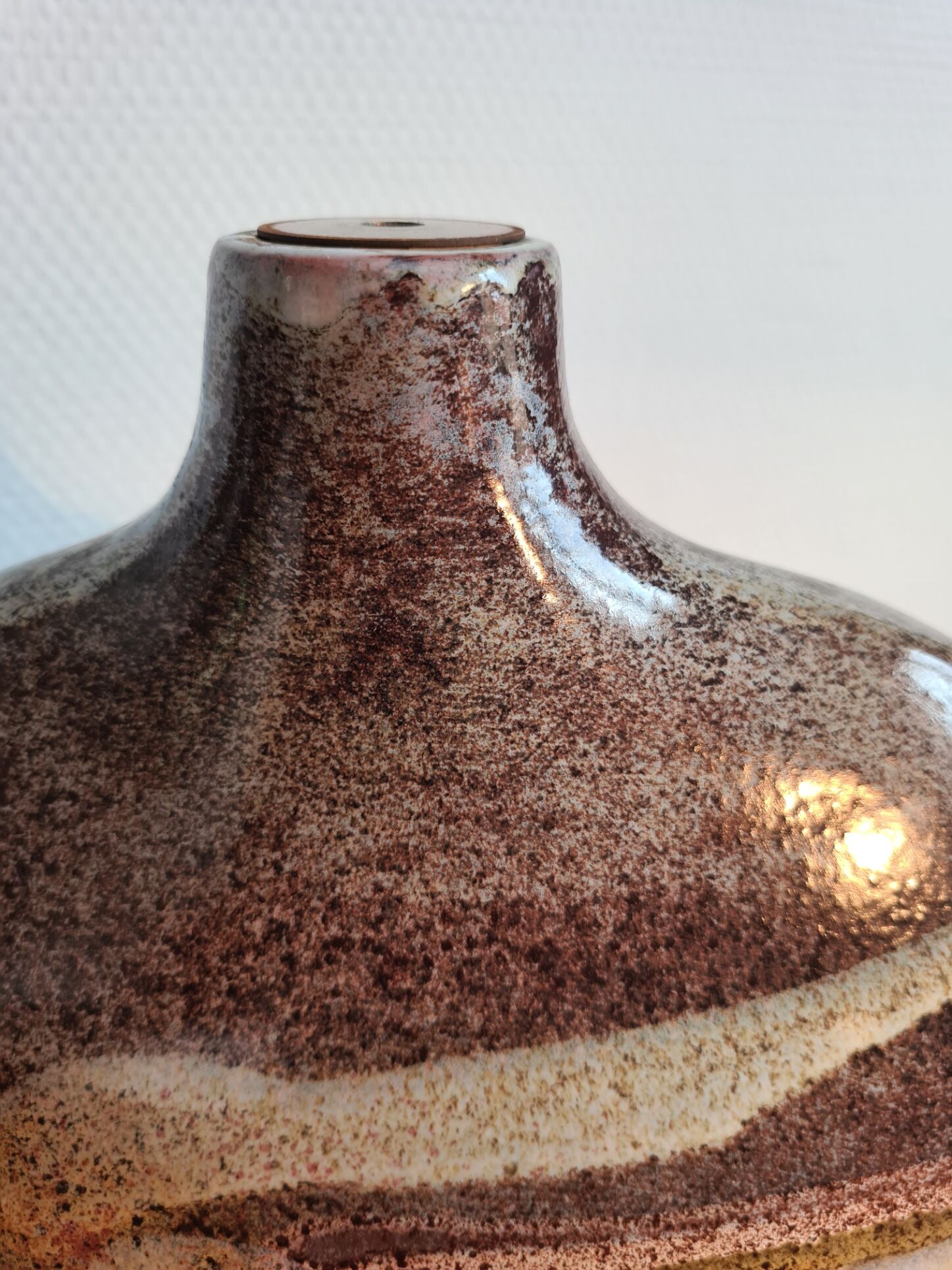 Anne and Pierre Roset ceramics lampfoot