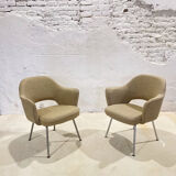 Pair of “Executive” armchairs by Eero Saarinen for Knoll, 1950-1960s