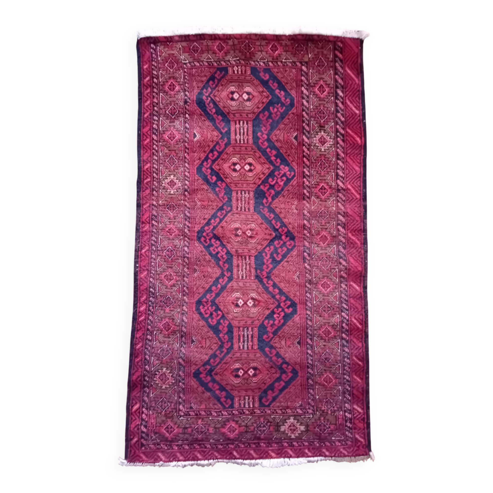 Handmade Persian Beluch rug 180x100cm