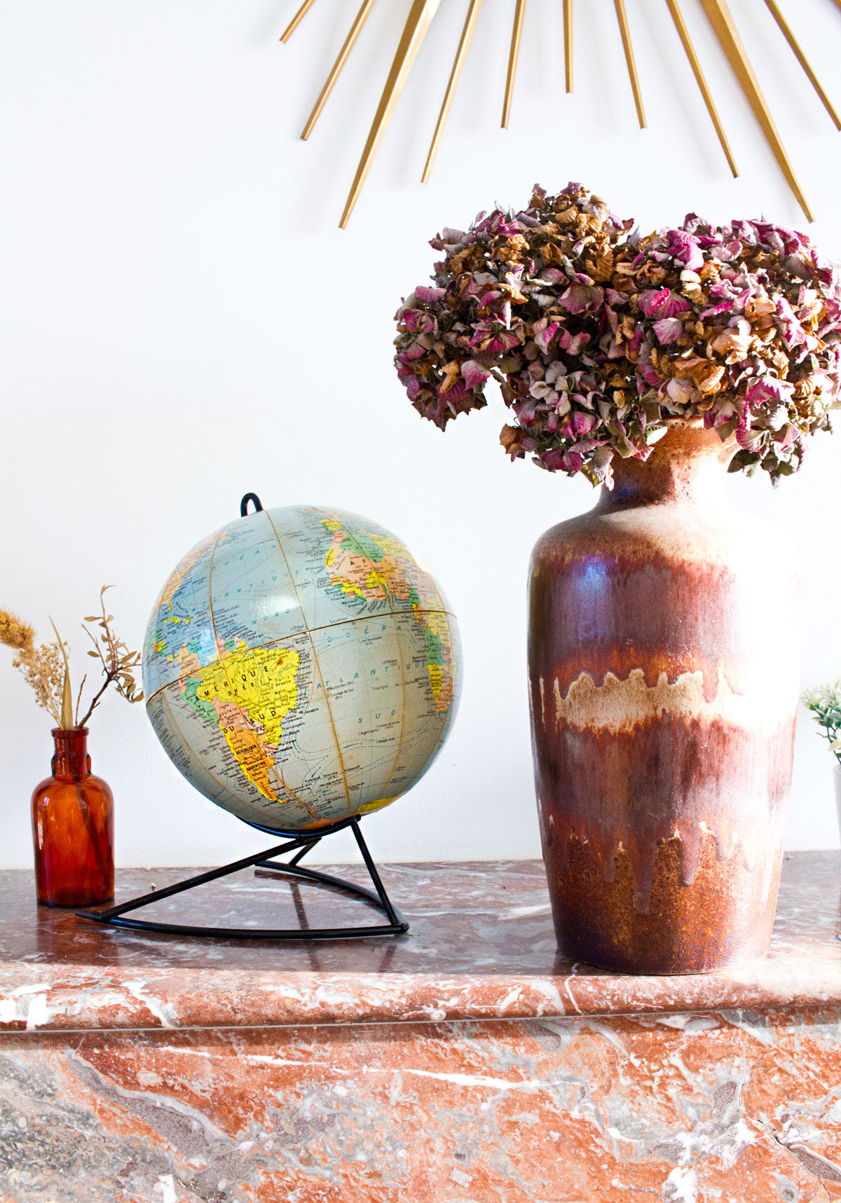 Globe Terrestrial Girard and Barrère