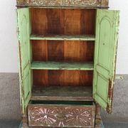 Old wooden cabinet - 2 doors and 1 drawer