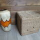 Wooden pouf