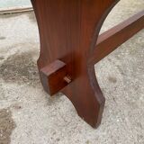 Pair of benches rustic 1950