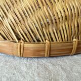 Asian wicker basket