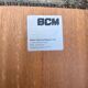 Ensemble de 6 chaises et sa table de salle à manger avec rallonges « BCM » vers 1960