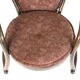 Ensemble vintage en rotin manou de 2 fauteuils et table avec plateau en verre fabriqué dans les années 1970