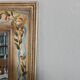 Small mirror bevelled frame painted 1970