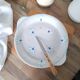 Blue pie dish Belgian manufacture Boch