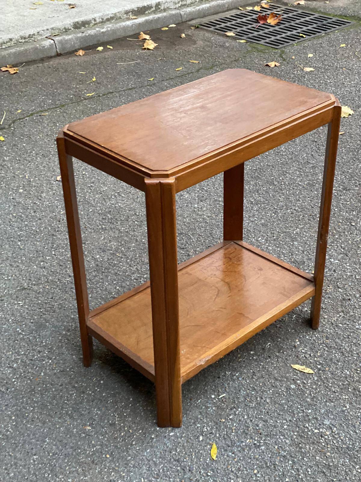 Étagère art déco 1960 en bois