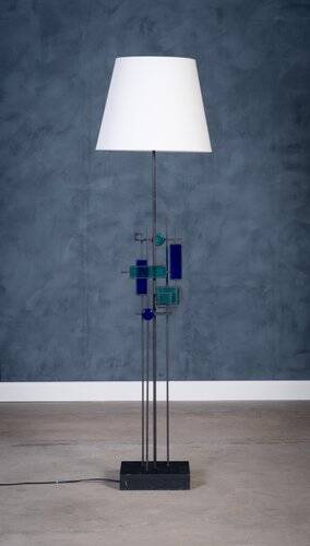 Floor lamp by Svend Aage Holm-Sørensen for Holm Sørensen & Co, 1950s