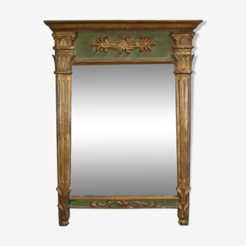 Miroir en bois doré, style empire – fin Xlxe