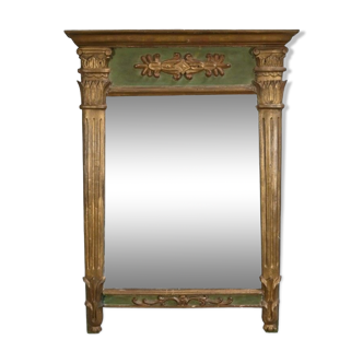 Miroir en bois doré, style empire – fin Xlxe