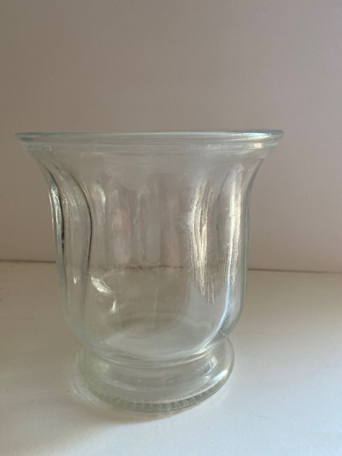 Modern glass vase